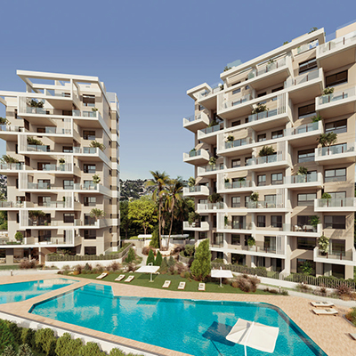 Residencial Aqua obra nueva en Calpe